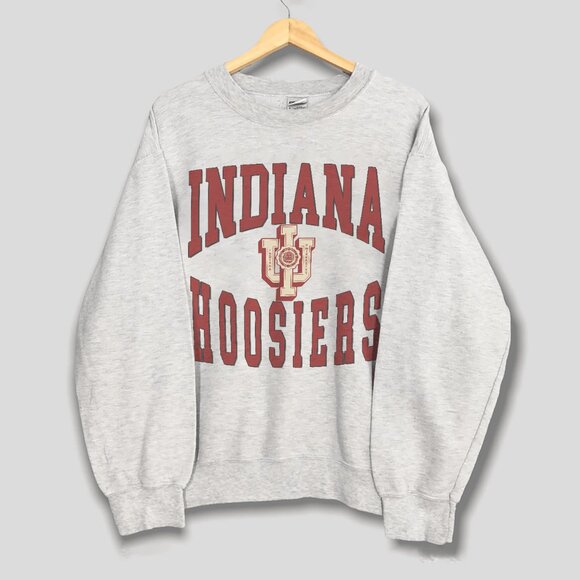 Vintage Indiana Hoosiers Football Sweatshirt, Indiana University Men Women Shirt - Picture 1 of 2
